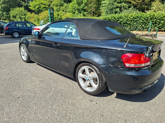 BMW 1 Series 2.0 120I M Sport 168 Bhp Convertible, S Histor Black #17