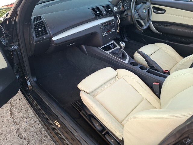 BMW 1 Series 2.0 120I M Sport 168 Bhp Convertible, S Histor Black #4