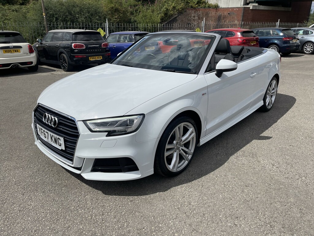 Audi A3 Cabriolet Cabriolet 2.0 Tdi Se Convertible White #46