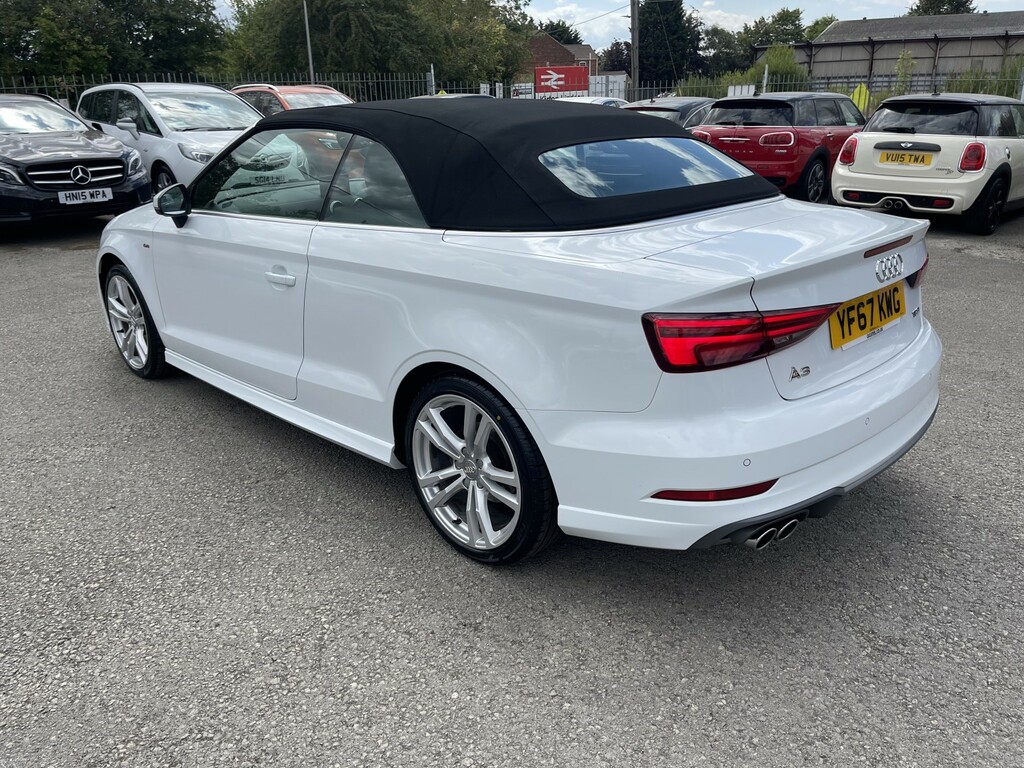 Audi A3 Cabriolet 1.5 Tfsi Cod S Line White #2