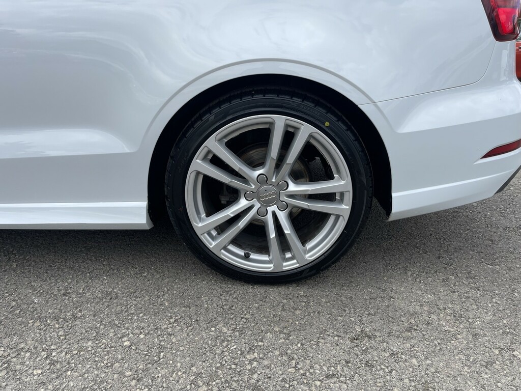 Audi A3 Cabriolet Cabriolet 2.0 Tdi Se Convertible White #9