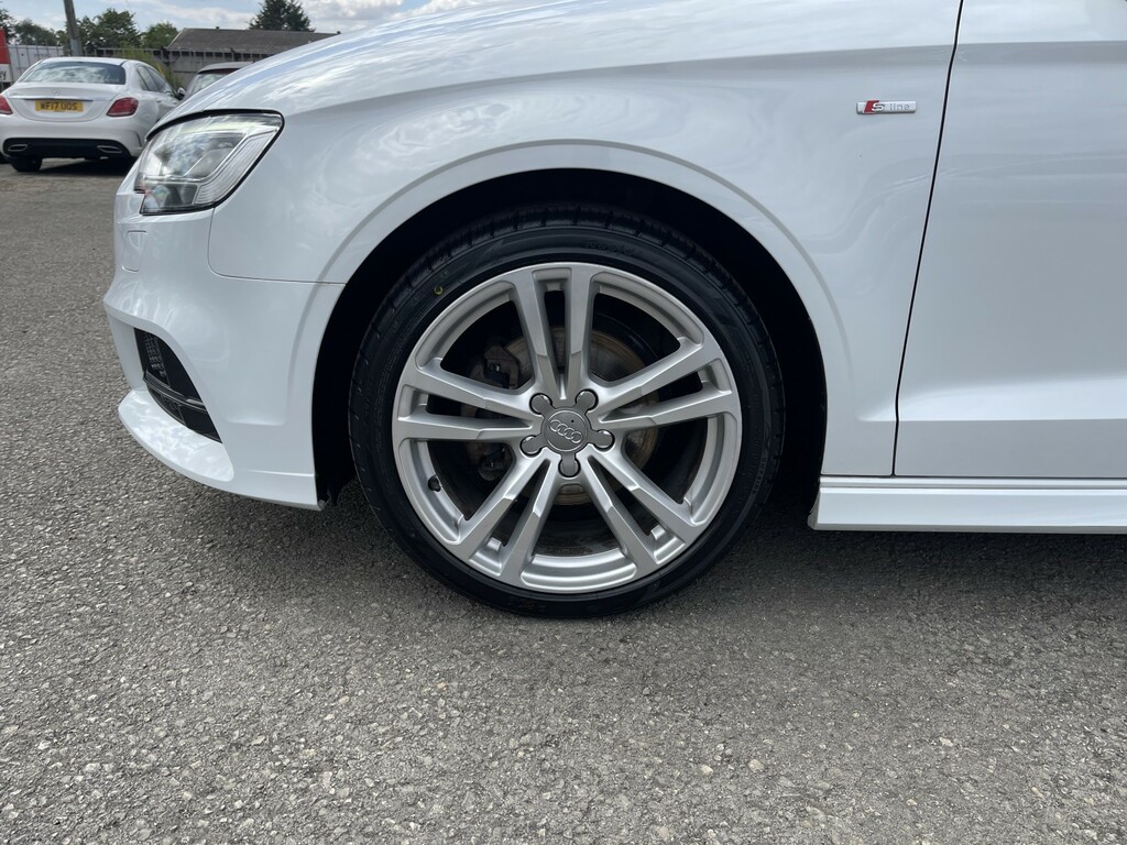 Audi A3 Cabriolet Cabriolet 2.0 Tdi Se Convertible White #10