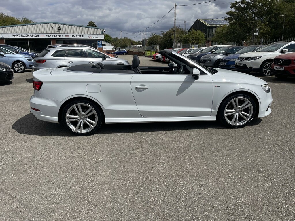 Audi A3 Cabriolet Cabriolet 2.0 Tdi Se Convertible White #49