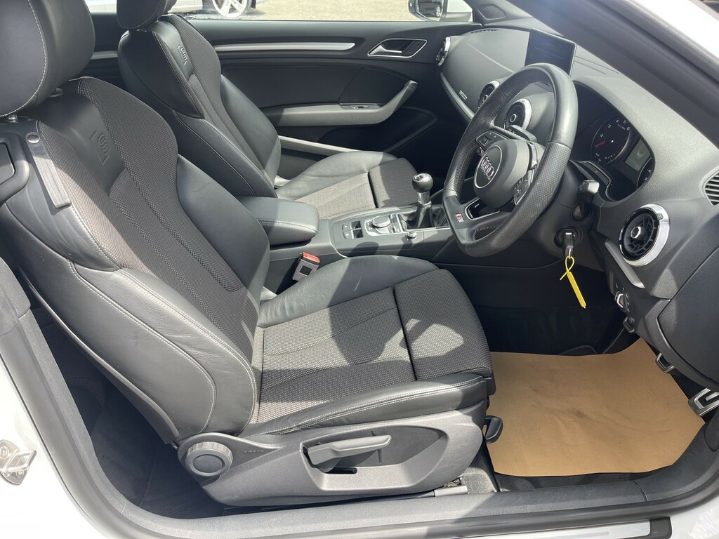 Audi A3 Cabriolet Cabriolet 2.0 Tdi Se Convertible White #17