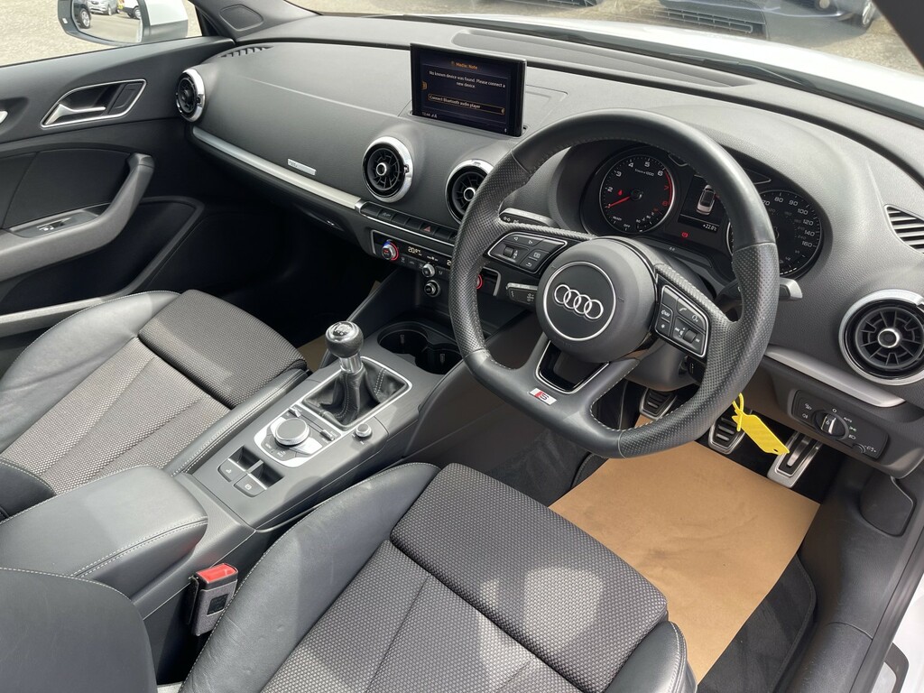 Audi A3 Cabriolet Cabriolet 2.0 Tdi Se Convertible White #13