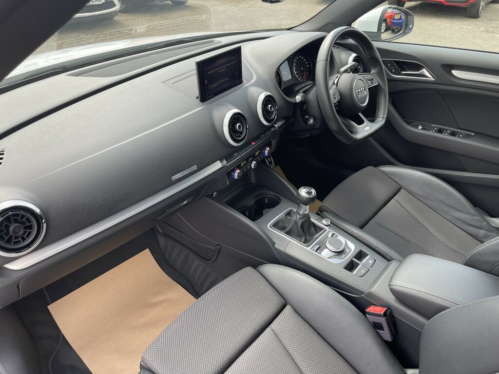 Audi A3 Cabriolet Cabriolet 2.0 Tdi Se Convertible White #18