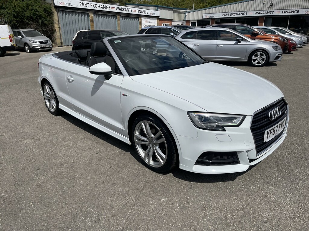 Audi A3 Cabriolet Cabriolet 2.0 Tdi Se Convertible White #47