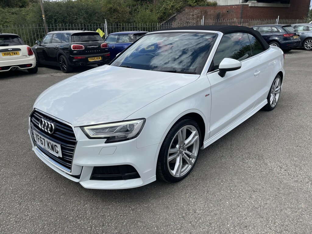 Audi A3 Cabriolet 1.5 Tfsi Cod S Line White