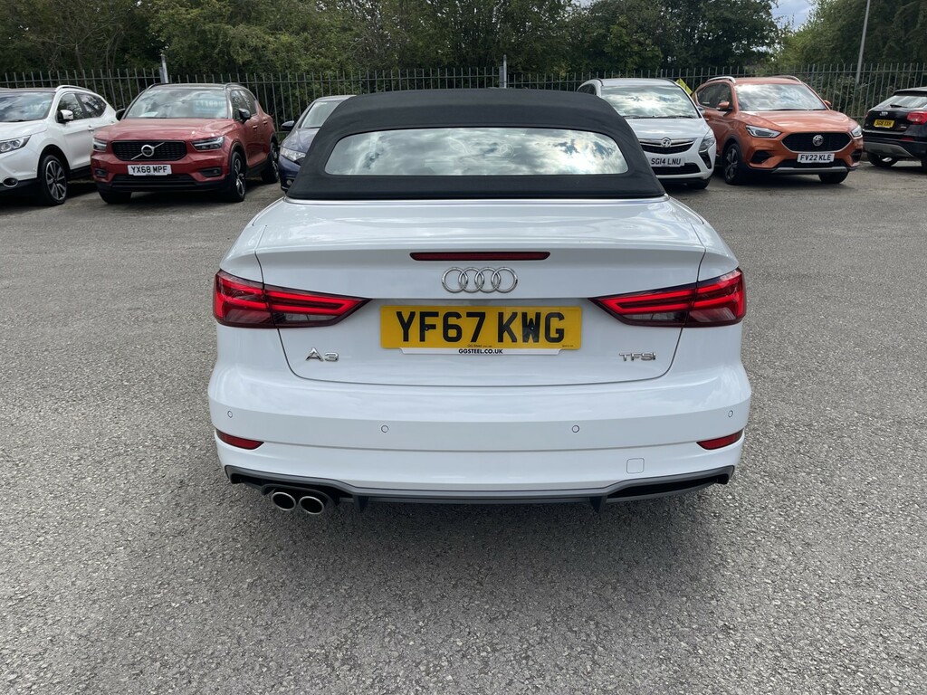 Audi A3 Cabriolet Cabriolet 2.0 Tdi Se Convertible White #7