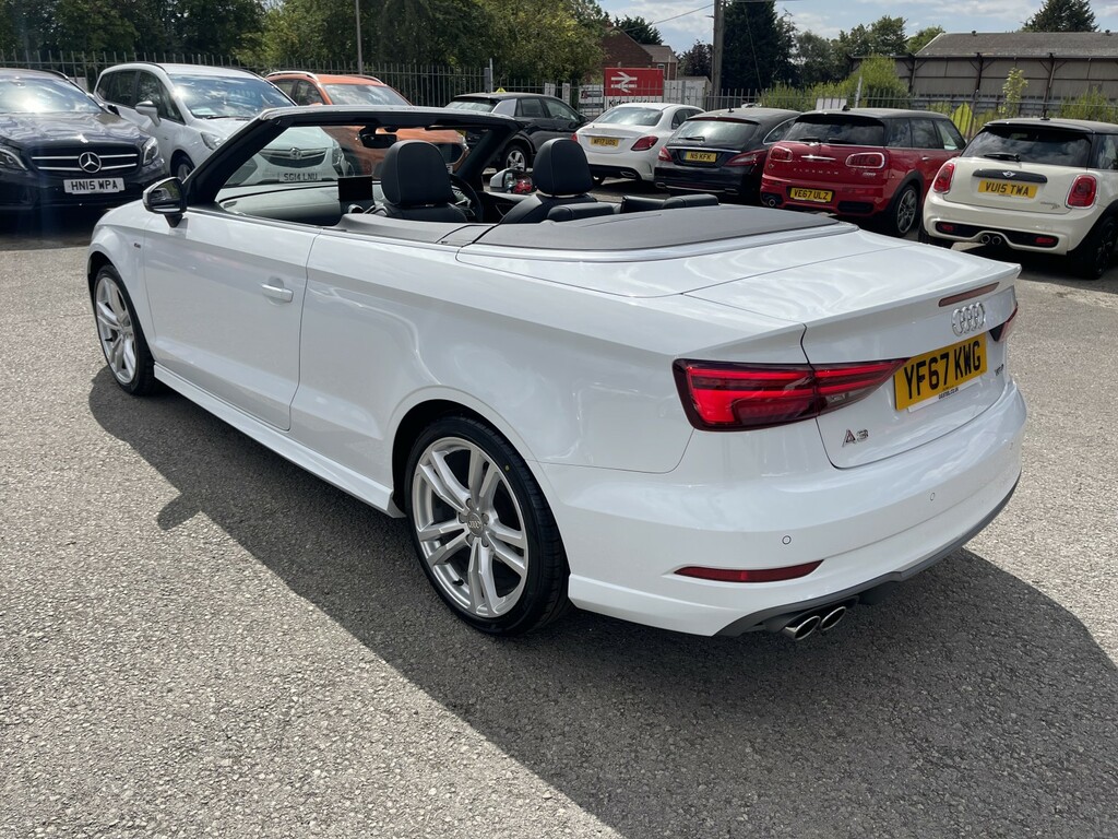 Audi A3 Cabriolet Cabriolet 2.0 Tdi Se Convertible White #45