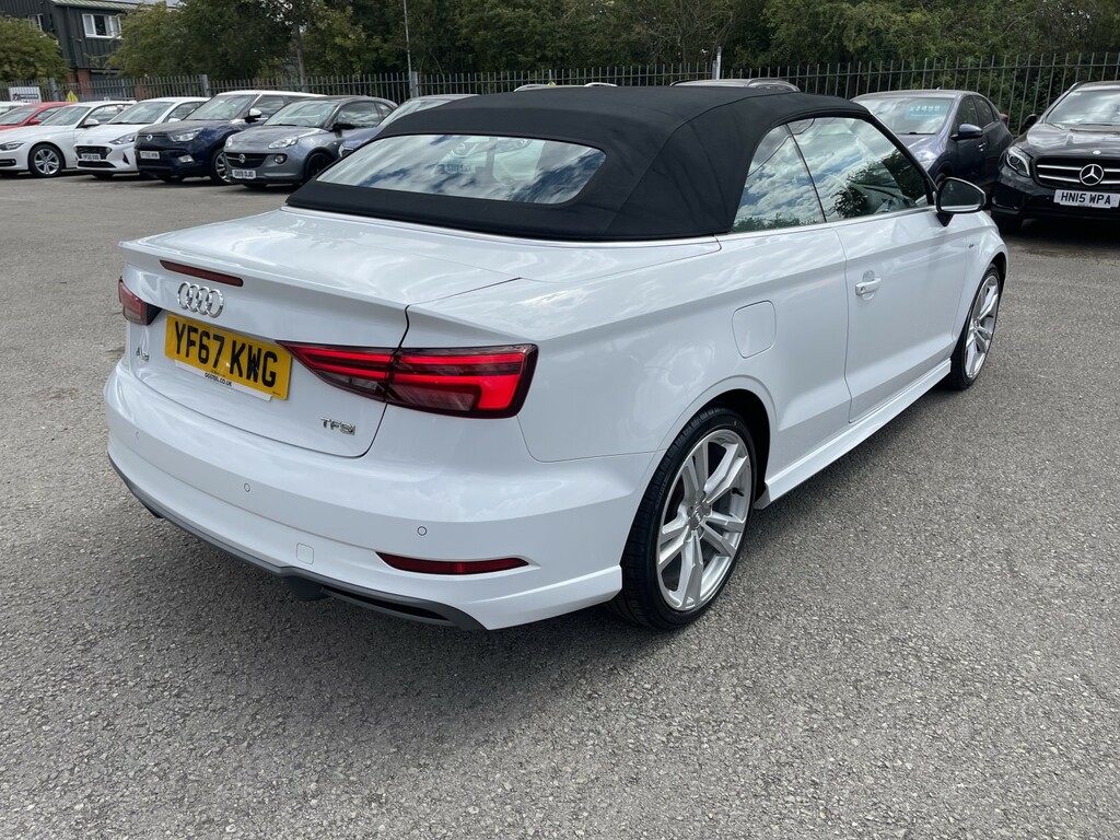 Audi A3 Cabriolet 1.5 Tfsi Cod S Line White #5