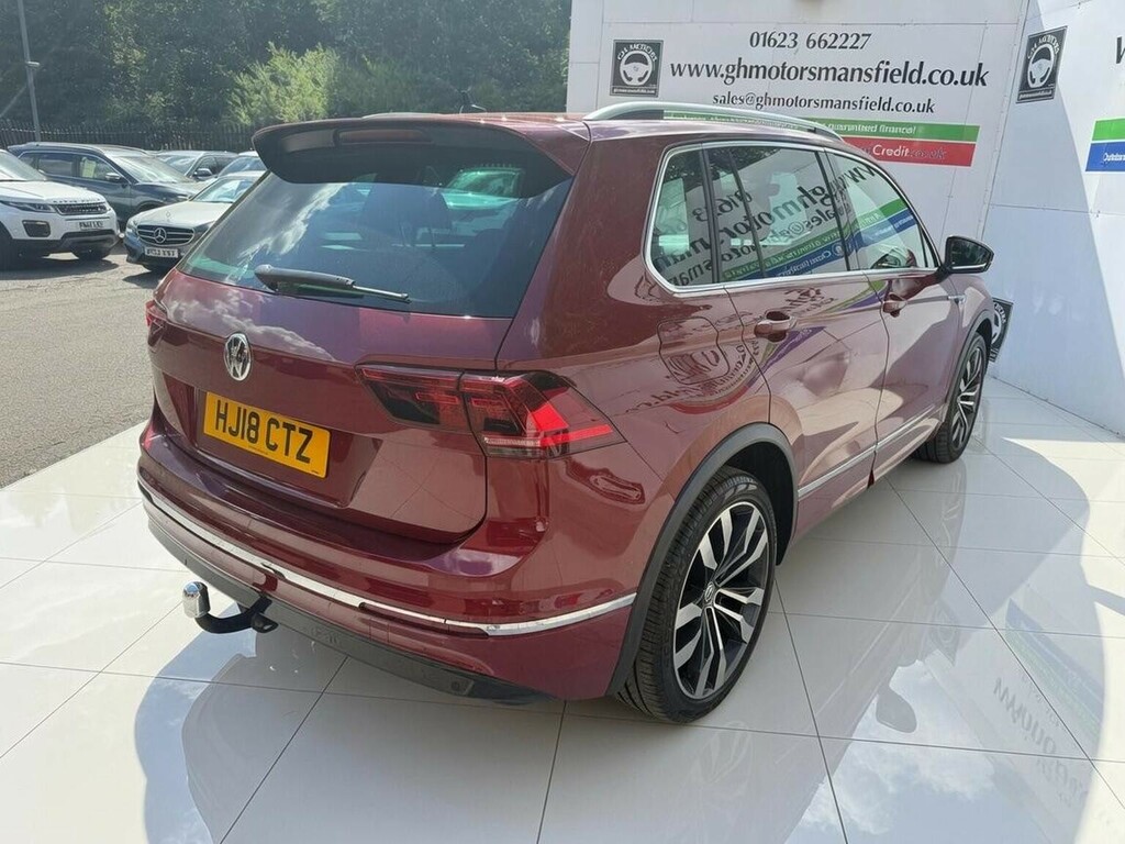 Volkswagen Tiguan Suv 2.0 Tdi R-line Dsg 4Motion Euro 6 Ss 2 HJ18CTZ Red #6