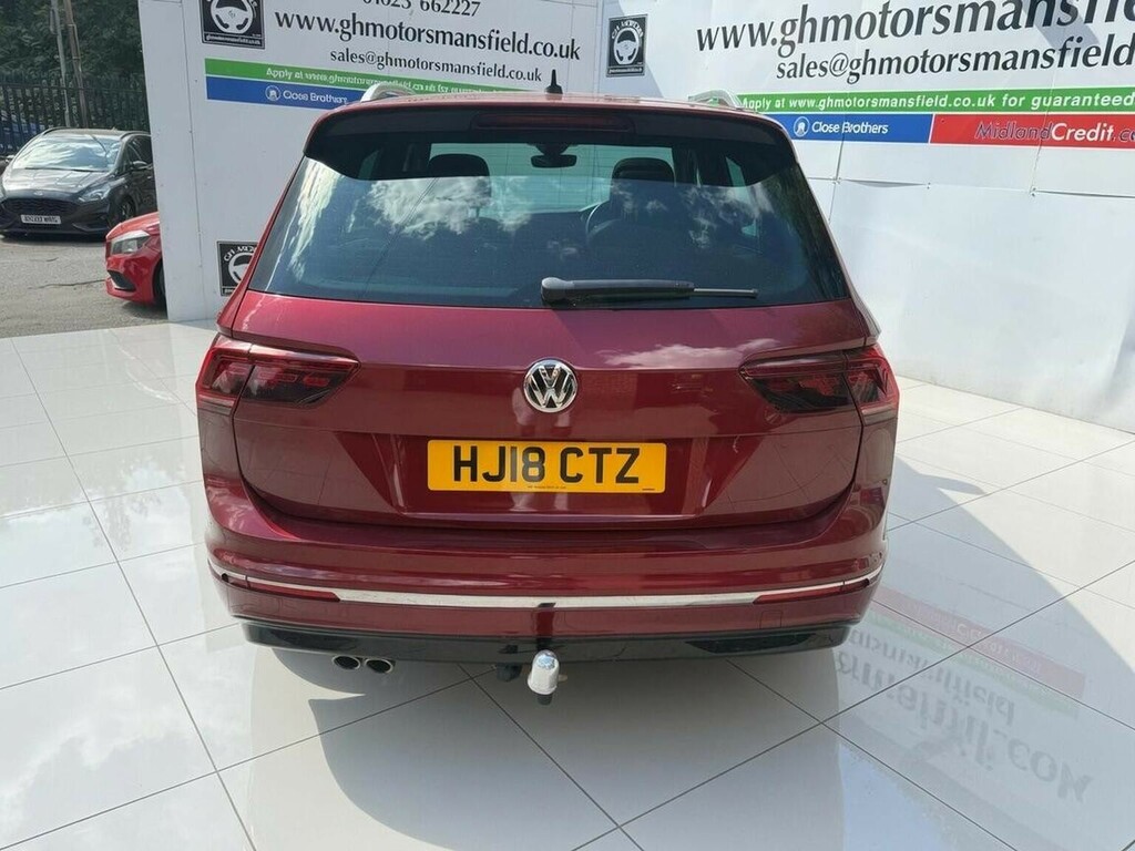 Volkswagen Tiguan Suv 2.0 Tdi R-line Dsg 4Motion Euro 6 Ss 2 HJ18CTZ Red #5