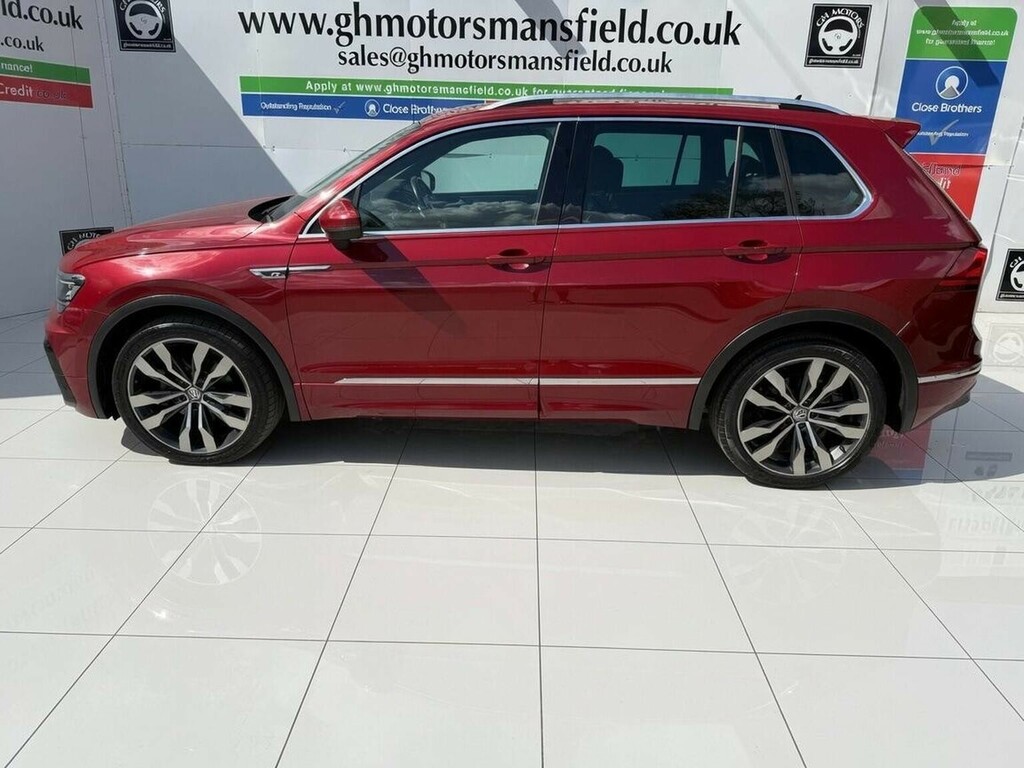 Volkswagen Tiguan Suv 2.0 Tdi R-line Dsg 4Motion Euro 6 Ss 2 HJ18CTZ Red #3