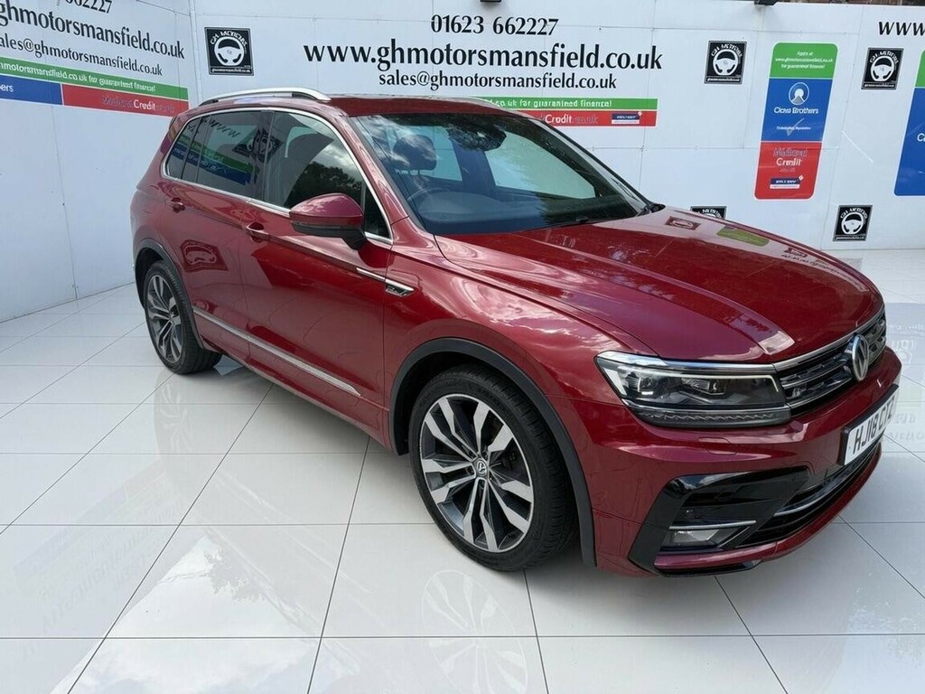 Volkswagen Tiguan Suv 2.0 Tdi R-line Dsg 4Motion Euro 6 Ss 2 HJ18CTZ Red