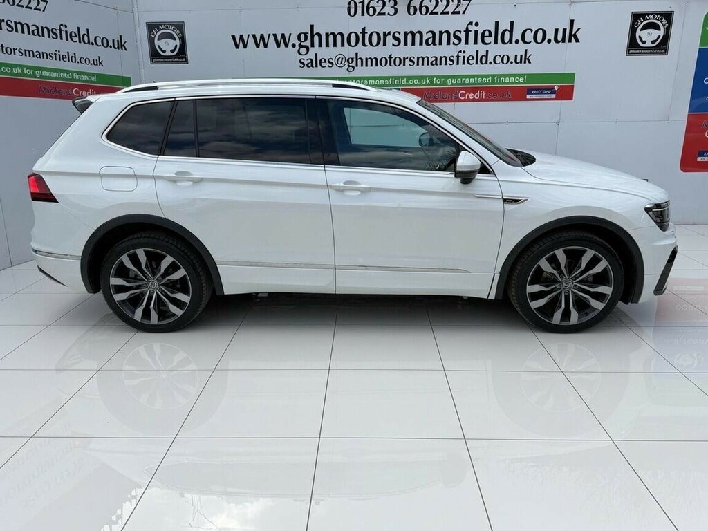 Volkswagen Tiguan Allspace Suv 2.0 Tdi R-line 4Motion Euro 6 Ss 2019 YL68XMD White #2
