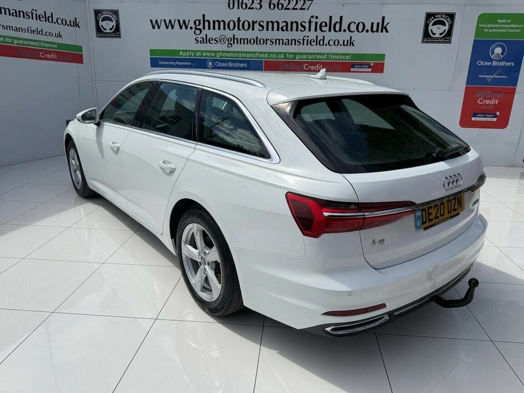 Audi A6 Avant Estate 2.0 Tdi 40 Sport S Tronic Euro 6 Ss DE20DZN White #4