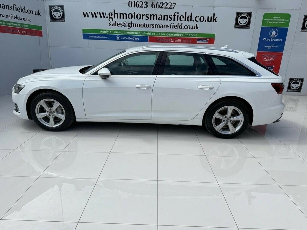Audi A6 Avant Estate 2.0 Tdi 40 Sport S Tronic Euro 6 Ss DE20DZN White #3