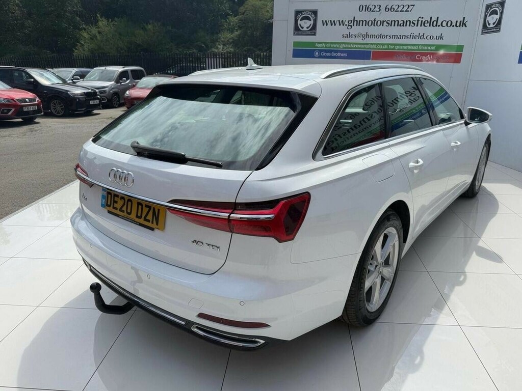 Audi A6 Avant Estate 2.0 Tdi 40 Sport S Tronic Euro 6 Ss DE20DZN White #6