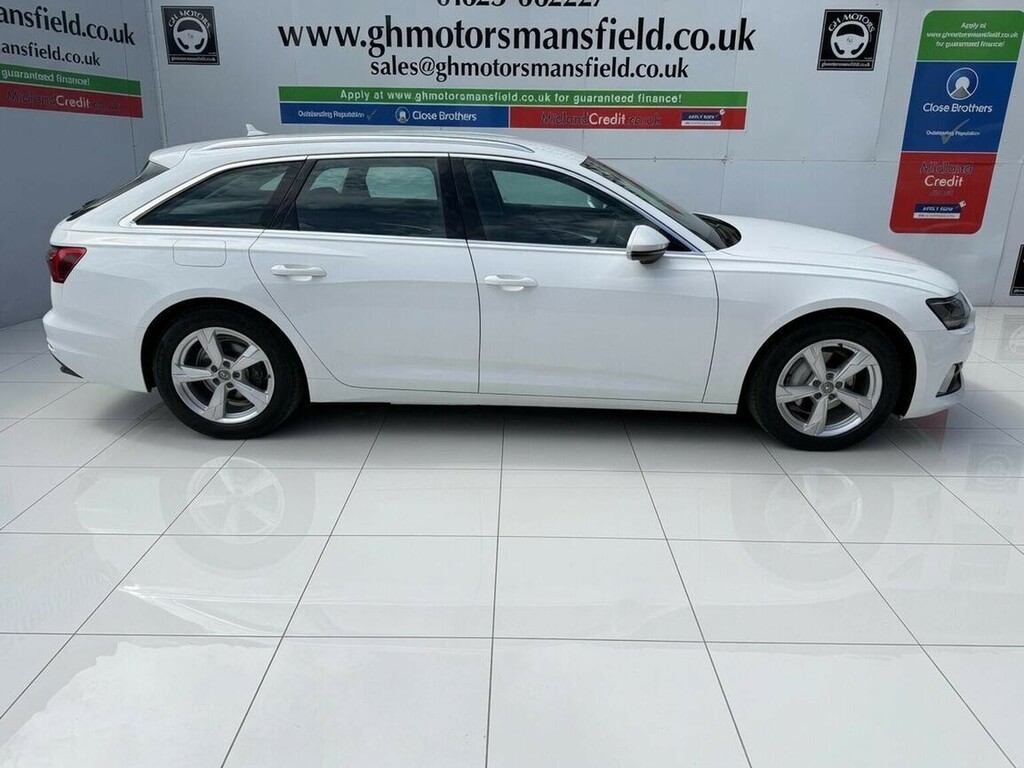 Audi A6 Avant Estate 2.0 Tdi 40 Sport S Tronic Euro 6 Ss DE20DZN White #2