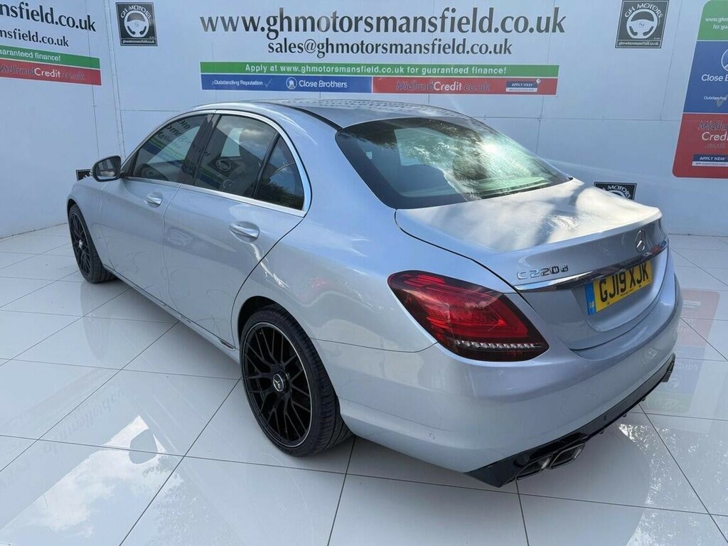 Mercedes-Benz C Class 2.0 C220d Sport Premium G-tronic Euro 6 Ss 4 Silver #4