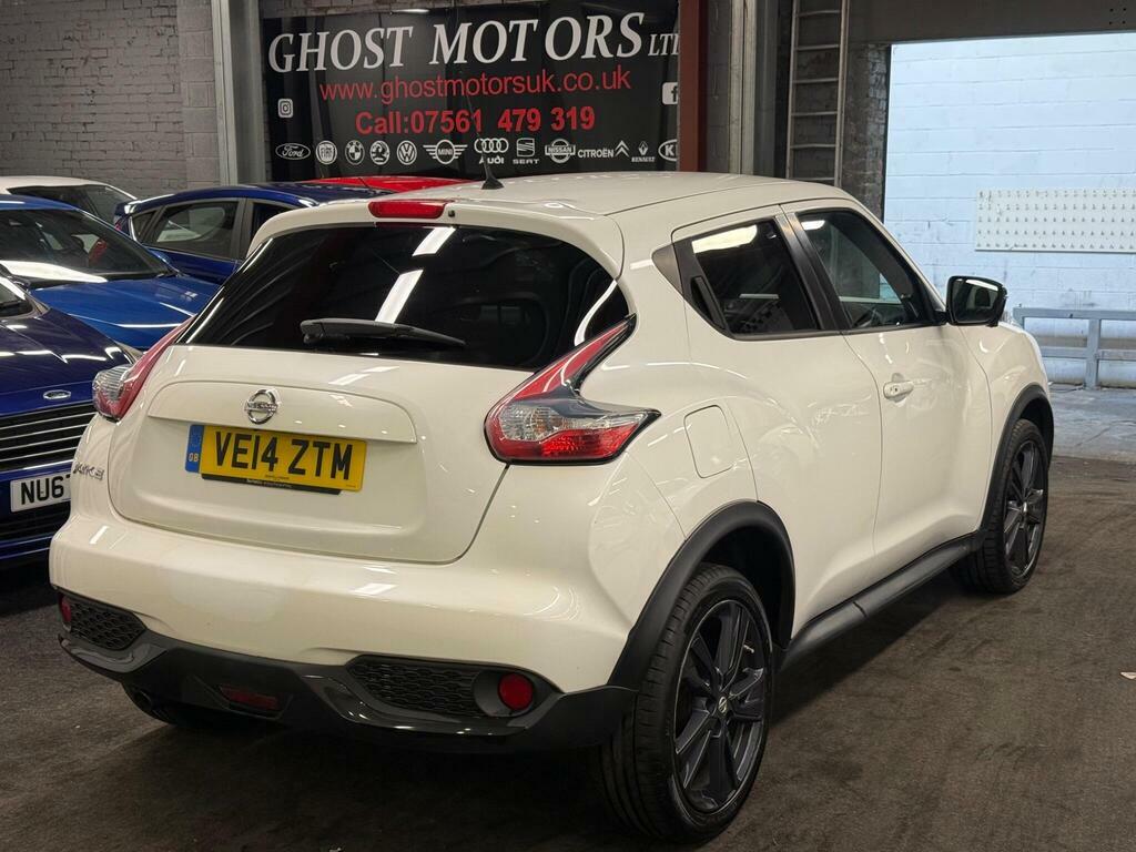 Nissan Juke 1.2 Dig-t Tekna Euro 5 S S White #4
