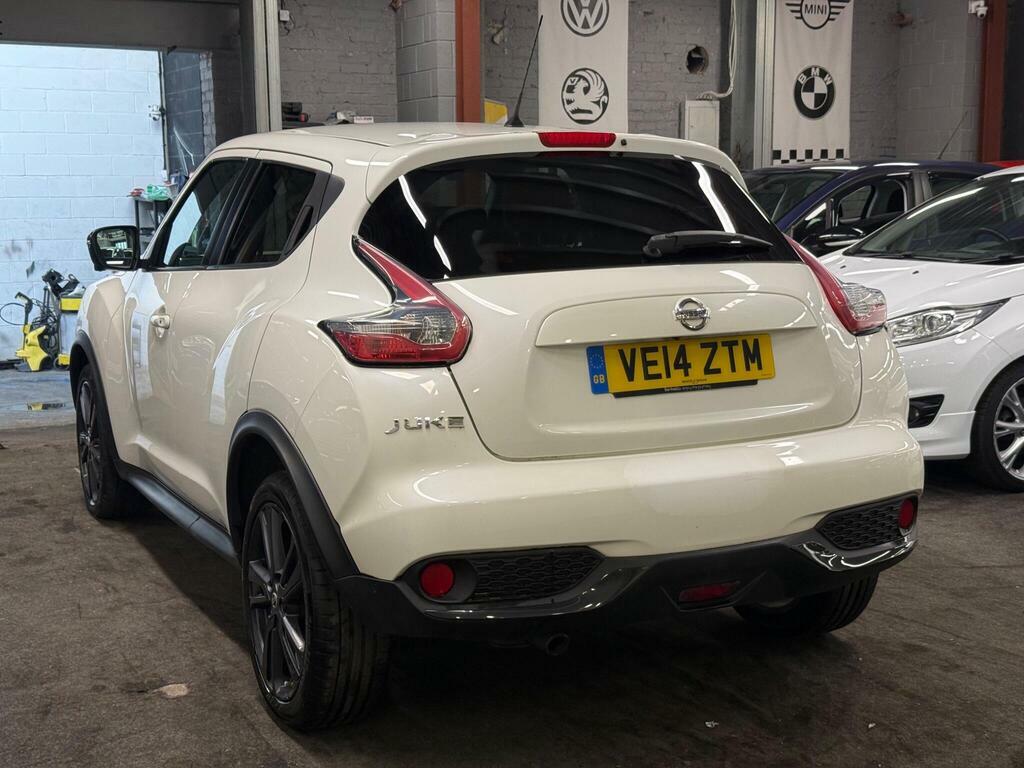 Nissan Juke 1.2 Dig-t Tekna Euro 5 S S White #6