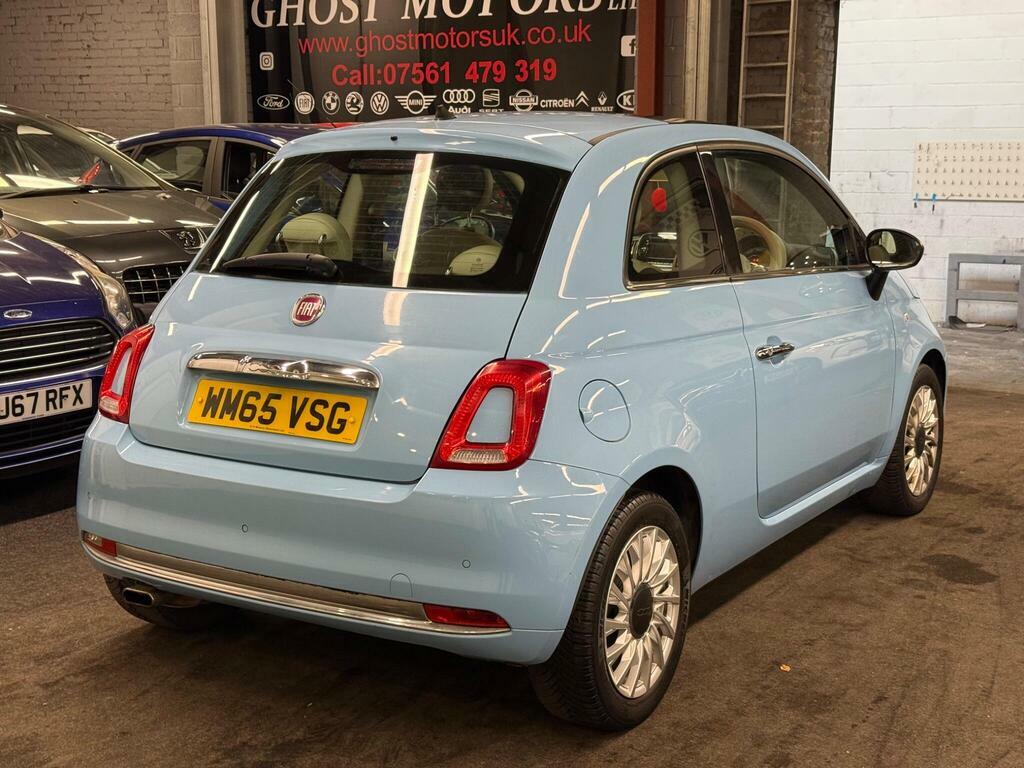 Fiat 500 1.2 Lounge Euro 6 S S Blue #4