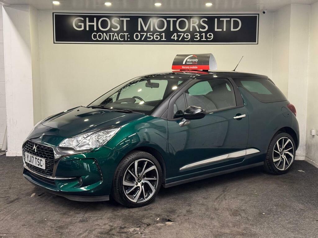 DS DS 3 1.2 Puretech Connected Chic Euro 6 S S YJ17TSC Green
