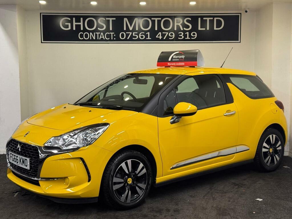 DS DS 3 1.2 Puretech Chic Euro 6 Yellow