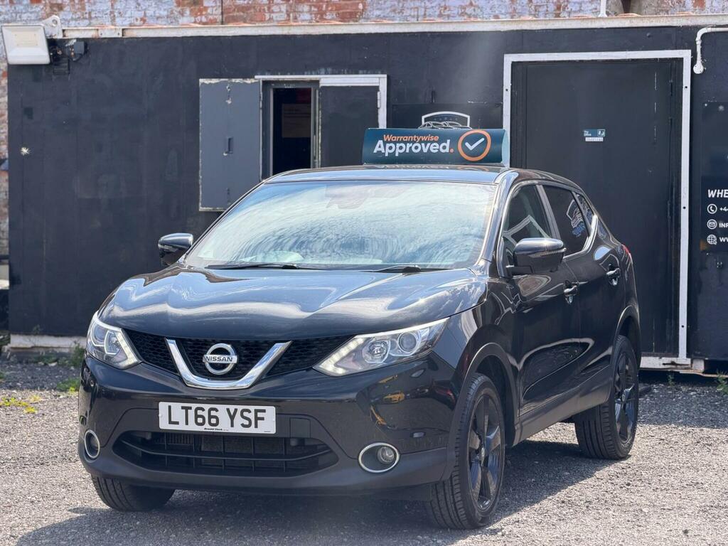 Nissan Qashqai 1.2 Dig-t N-connecta 2Wd Euro 6 Ss 201666 LT66YSF Black #4