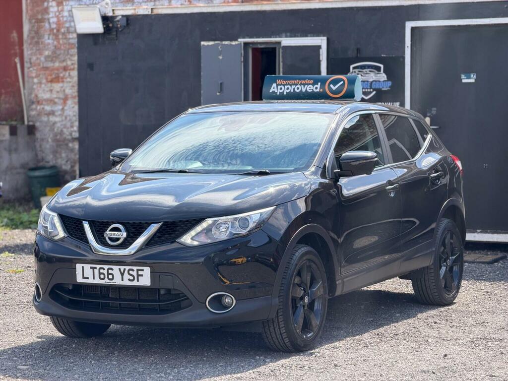 Nissan Qashqai 1.2 Dig-t N-connecta 2Wd Euro 6 Ss 201666 LT66YSF Black #5