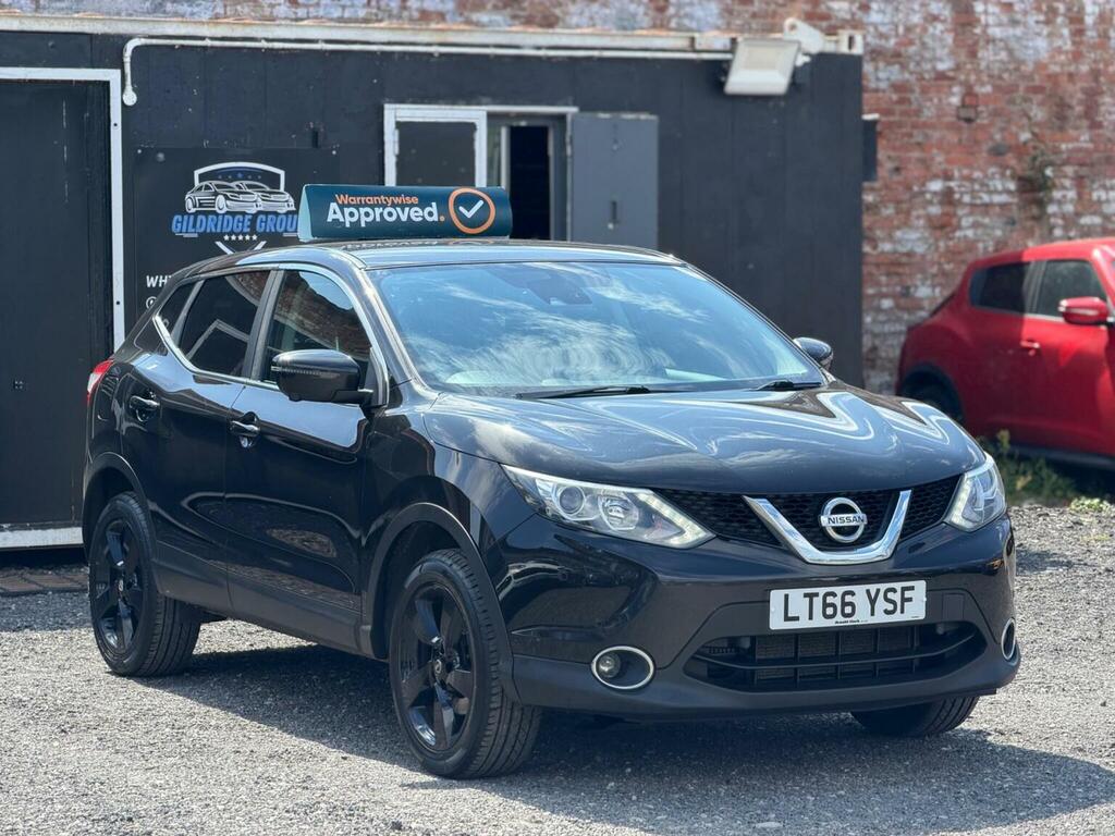 Nissan Qashqai 1.2 Dig-t N-connecta 2Wd Euro 6 Ss 201666 LT66YSF Black #2