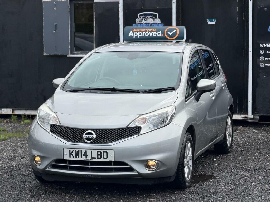 Nissan Note 1.2 12V Acenta Premium Euro 5 Ss 201414 KW14LBO Silver #4