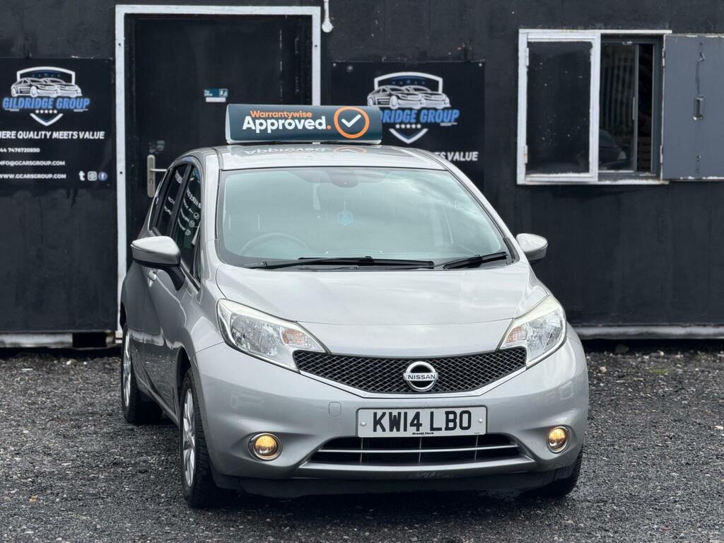 Nissan Note 1.2 12V Acenta Premium Euro 5 Ss 201414 KW14LBO Silver #3