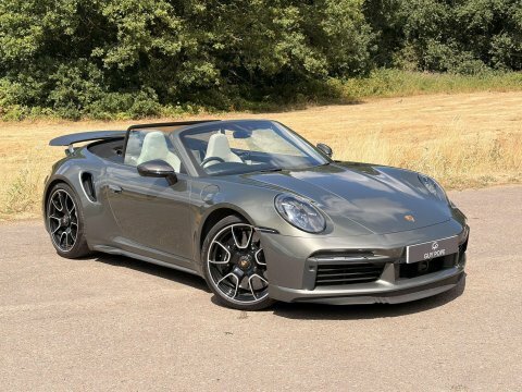 Porsche 911 3.7T 992 Turbo Green #2
