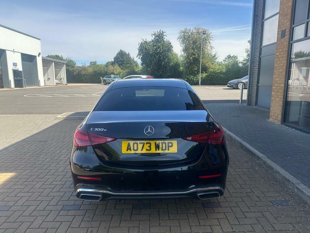Mercedes-Benz C Class 2.0 C300e 25.4Kwh Amg Line G-tronic Euro 6 S S Black #5