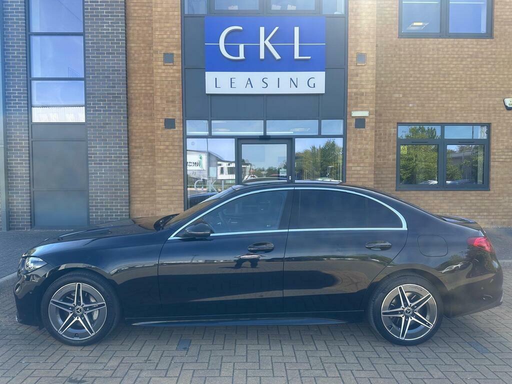 Mercedes-Benz C Class 2.0 C300e 25.4Kwh Amg Line G-tronic Euro 6 S S Black #3