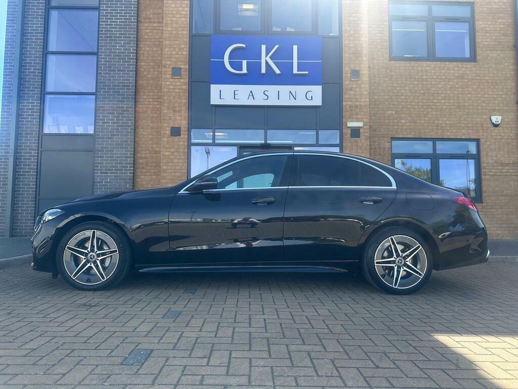Mercedes-Benz C Class 2.0 C300e 25.4Kwh Amg Line G-tronic Euro 6 S S Black #4
