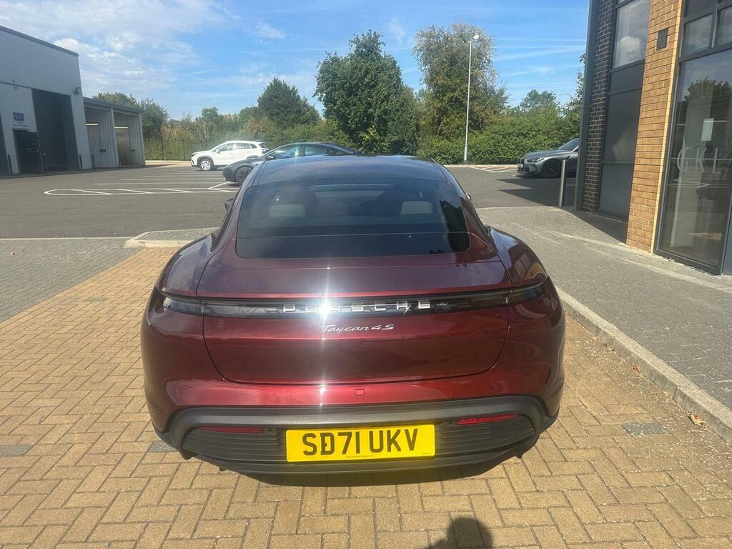 Porsche Taycan Performance 79.2Kwh 4S 4Wd Red #5