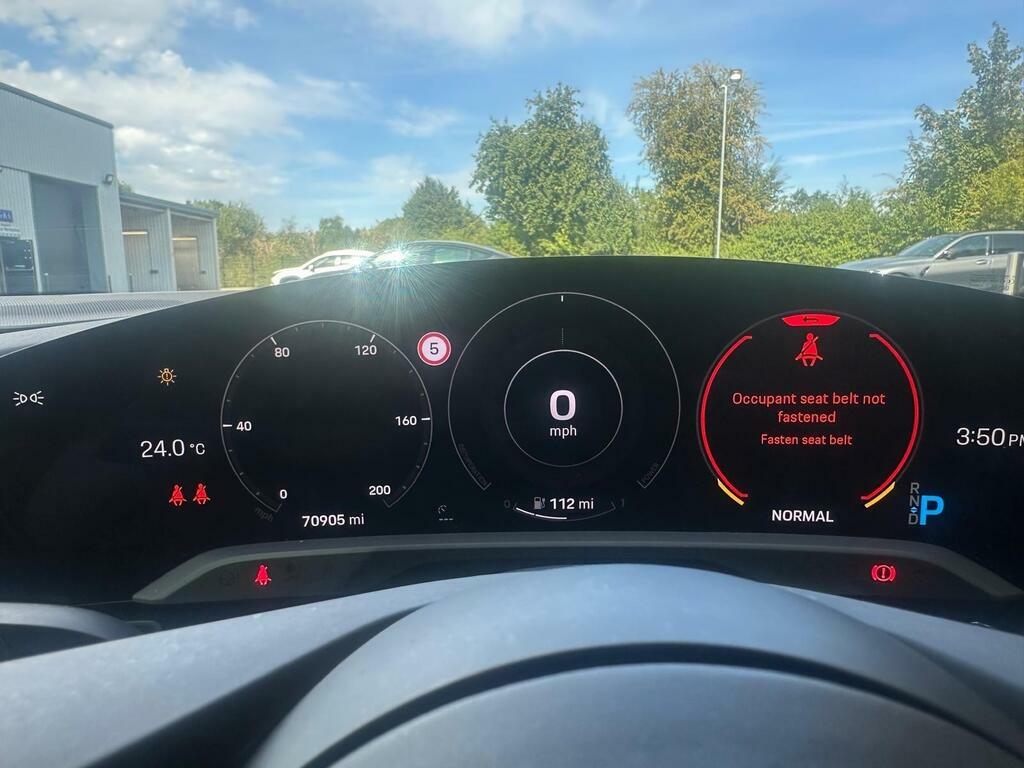 Porsche Taycan 500Kw Turbo 93Kwh 22Kw 5 Seat White #13