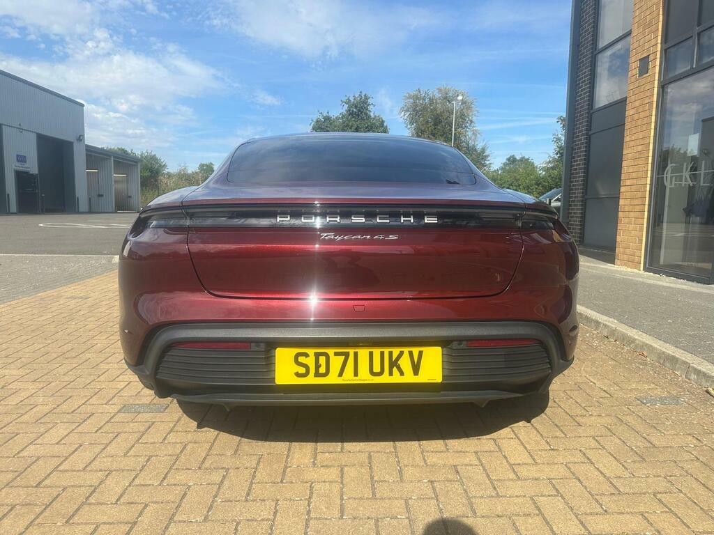 Porsche Taycan Performance 79.2Kwh 4S 4Wd Red #6