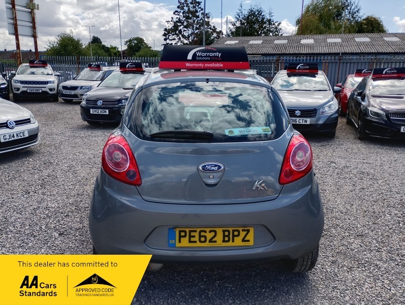 Ford KA 1.2 Zetec Hatchback Euro 5 Ss Blue #8