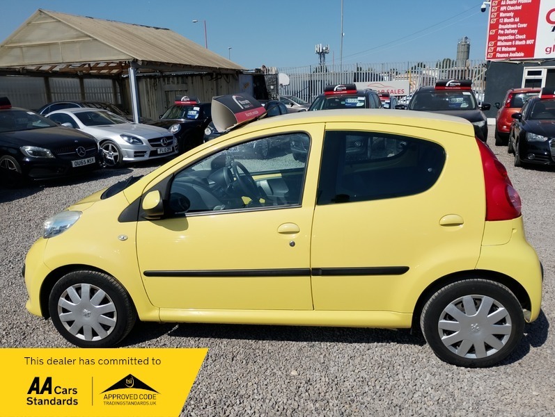 Peugeot 107 Urban20 Rd Tax2 Keys Yellow #5