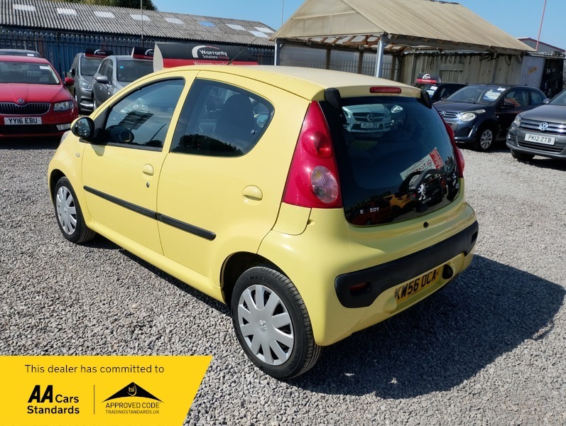 Peugeot 107 Urban20 Rd Tax2 Keys Yellow #6