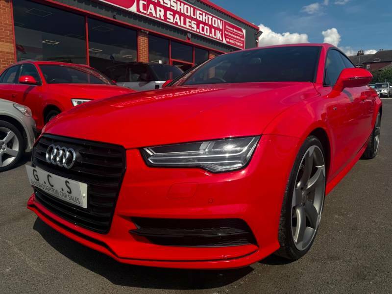 Audi A7 3.0 Tdi Quattro 272 Black Edition S Tronic - 2 Red