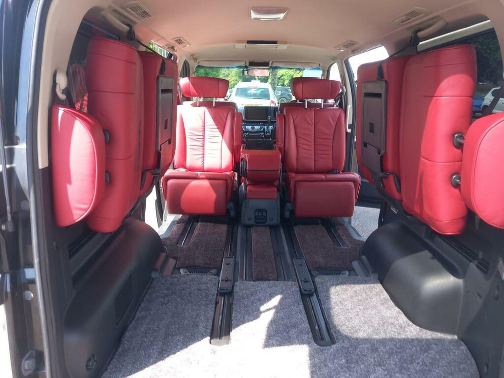 Nissan Elgrand 3.5 Red Leather Black #6