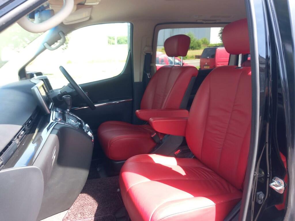 Nissan Elgrand 3.5 Red Leather Black #5