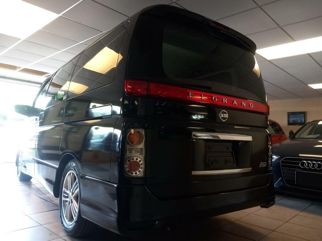 Nissan Elgrand 3.5 Red Leather Black #4