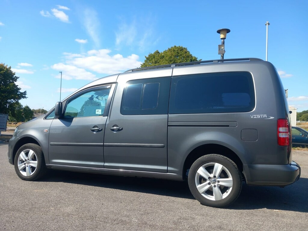 Volkswagen Caddy Maxi Life 1.6 Tdi Dsg Only 60,000 Miles Mobility Wh Grey #2